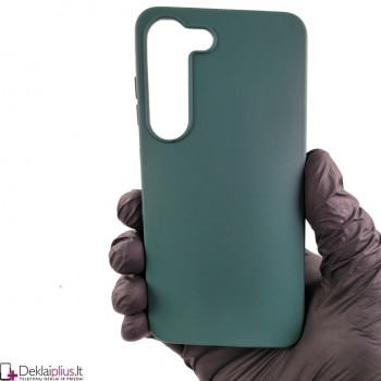 Silikoninis plonas dėklas - žalias (Samsung S23) Silikoninis plonas dėklas - žalias (Samsung S23)